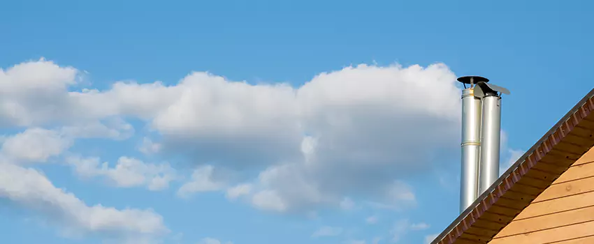 Chimney Metal Flue Installation in Phoenixville, Pennsylvania