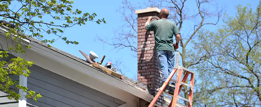 Vinyl and PVC Chimney Flashing Installation in Phoenixville, PA