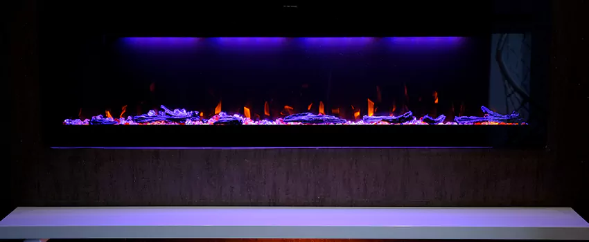 Dynamic Flame Color Fireplace Installation in Phoenixville, PA